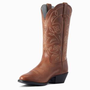 Women's Ariat Heritage R Toe Dress Boots Multicolor | WVLO-69014