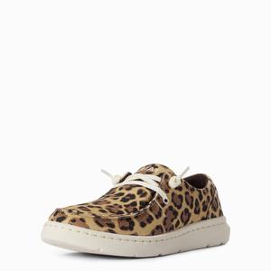 Women's Ariat Hilo Sneakers Leopard | MRXD-68517
