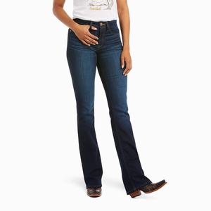 Women's Ariat R.E.A.L. High Rise Ballary Cut Skinny Jeans Multicolor | EKRA-54163