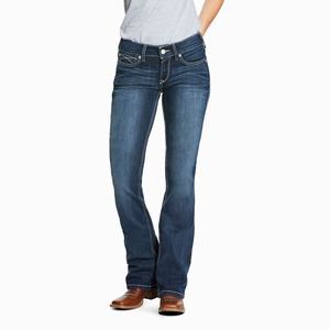Women's Ariat R.E.A.L. Mid Rise Arrow Fit Stretch Shayla Cut Skinny Jeans Multicolor | OQUW-10479