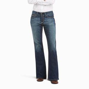 Women's Ariat R.E.A.L. Mid Rise Stretch Original Cut Skinny Jeans Multicolor | AOEL-05923