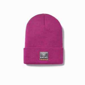 Women's Ariat Rebar Watch Hats Purple | QNRF-97142