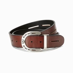 Women's Ariat Regal Reversible Belts Black / Brown | XUZR-20517