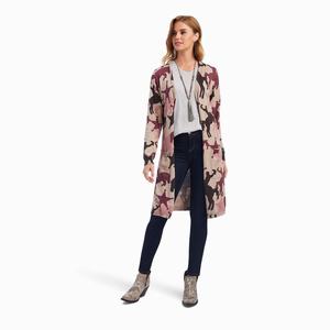 Women's Ariat Ride into the Sunset Sweaters Brown Beige | PVRA-84639