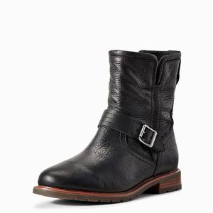 Women's Ariat Savannah Waterproof Booties Black | UJZI-37281