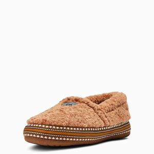 Women's Ariat Snuggle Slippers Brown | VHQP-15946