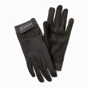 Women's Ariat TEK Grip Gloves Black | BCHJ-83125