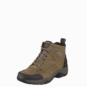 Women's Ariat Terrain Hiking Boots Grey Brown | JLKH-91478