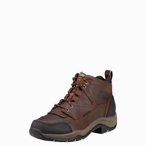 Women's Ariat Terrain Waterproof Hiking Boots Copper | DXYP-92547